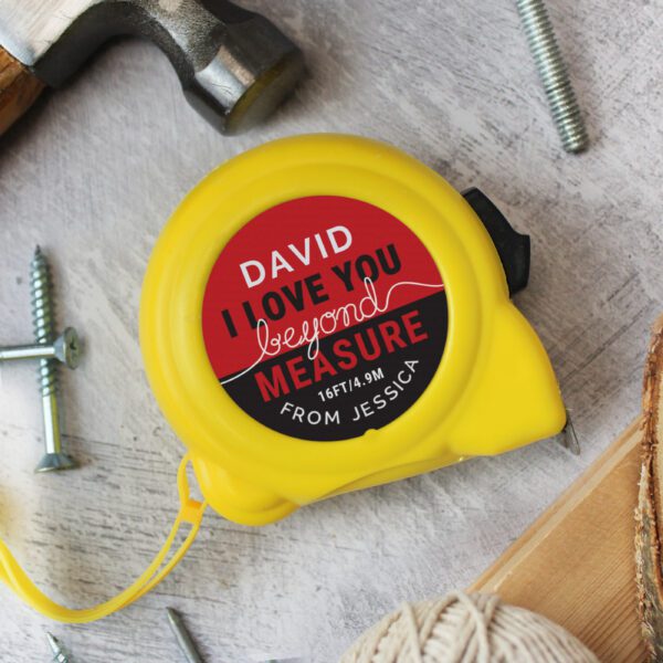 Personalised Beyond Measures Tape Measure 1 P073204
