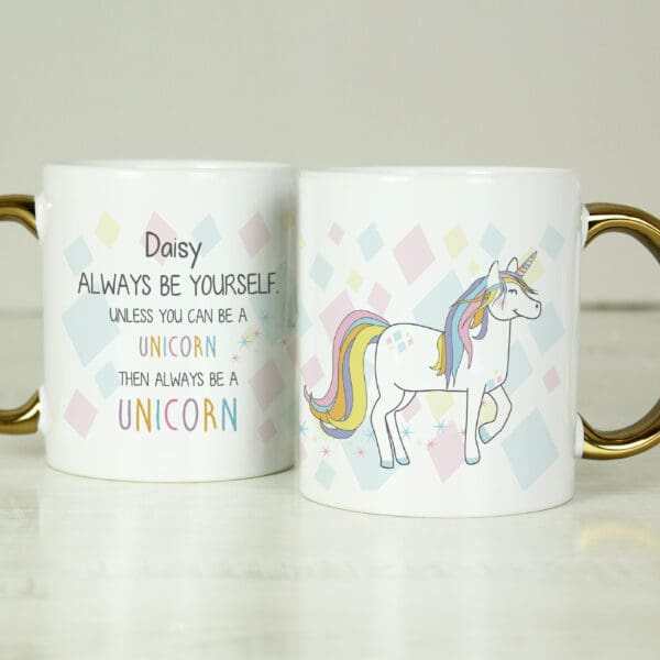 Personalised Always Be A Unicorn Mug 7 Personalised Always Be A Unicorn Mug