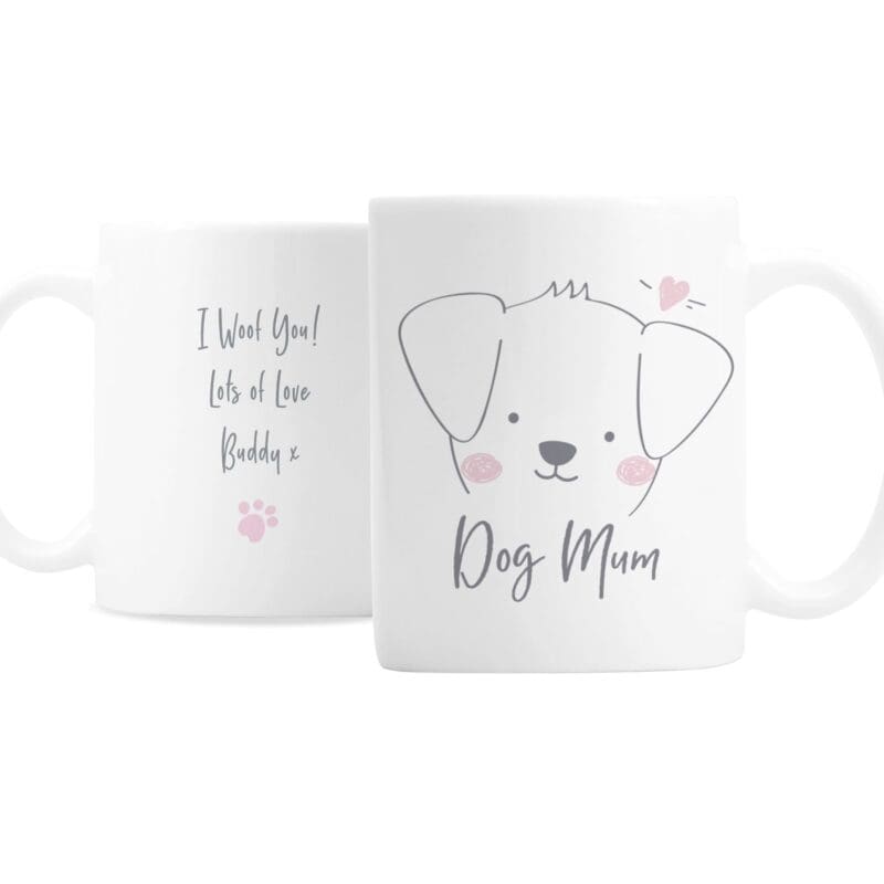 Personalised Dog Mum Mug