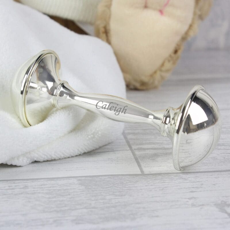 Personalised Baby Rattle