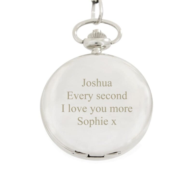 Personalised Formal Pocket Fob Watch