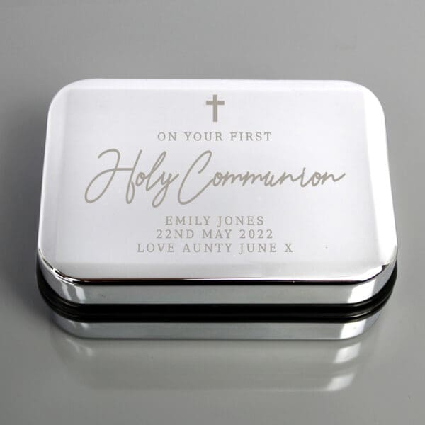 Personalised First Holy Communion Necklace Box 19 Personalised First Holy Communion Necklace Box