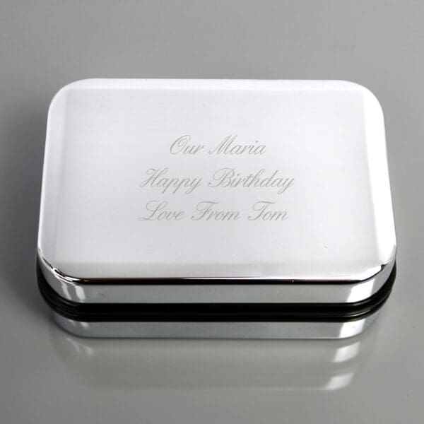 Personalised Necklace Gift Box 3 Personalised Necklace Gift Box