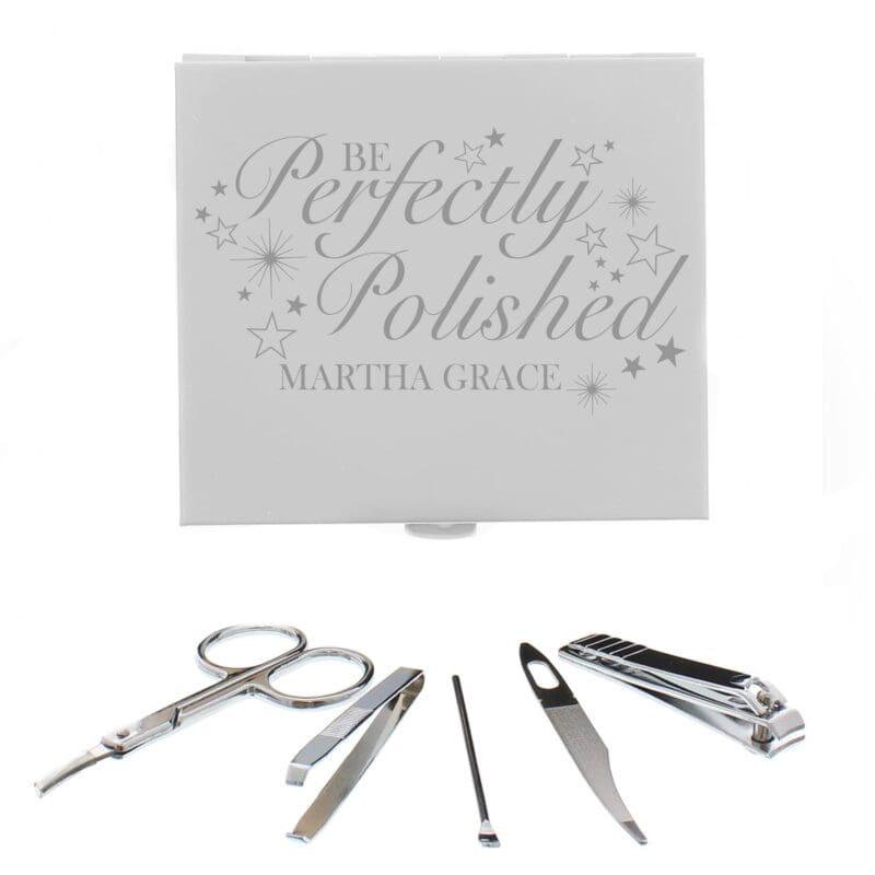 Personalised Perfectly Polished Manicure Set