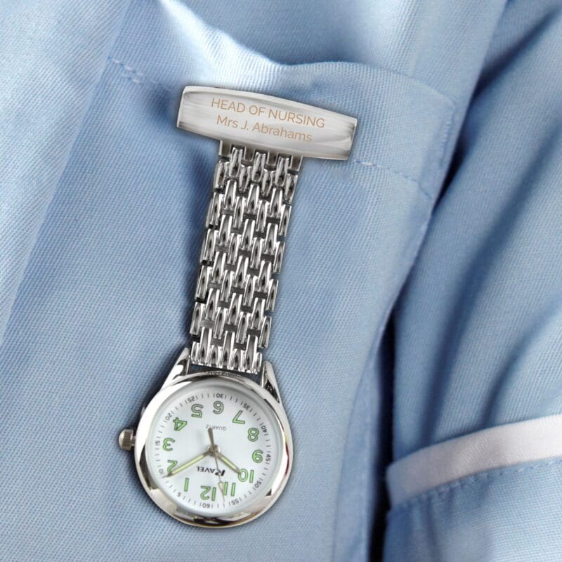 Personalised Nurse's Fob Watch
