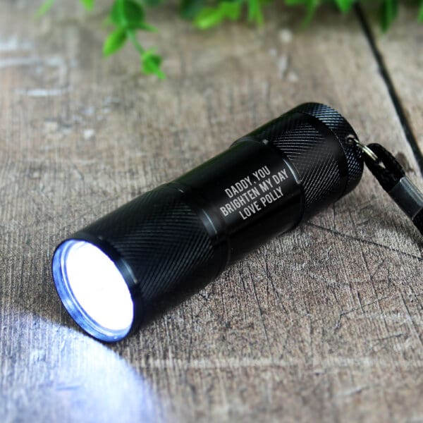 Personalised Free Text Mini Torch 15 Personalised Free Text Mini Torch