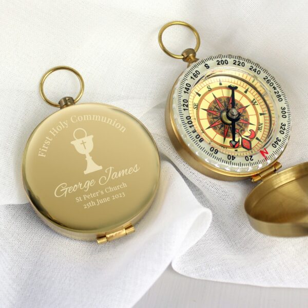 Personalised First Holy Communion Compass 13 Personalised First Holy Communion Compass