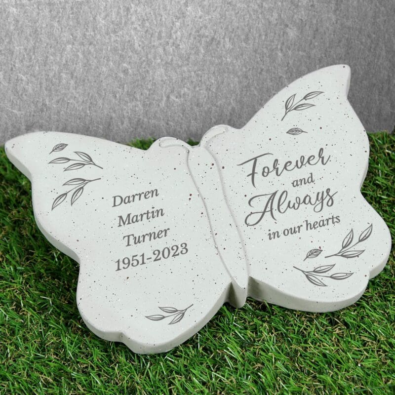 Personalised Forever and Always Memorial Butterfly