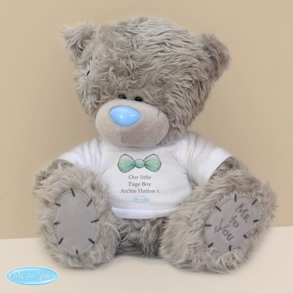 Personalised Me To You Bear for Pageboy and Usher