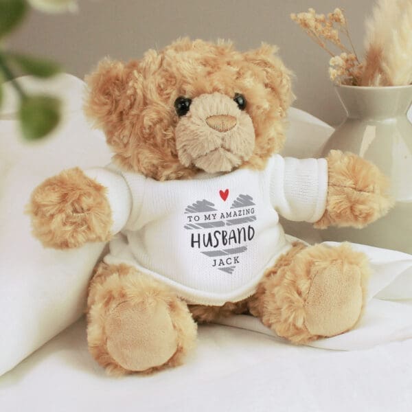Personalised Scribble Heart Teddy Bear 36 Personalised Scribble Heart Teddy Bear