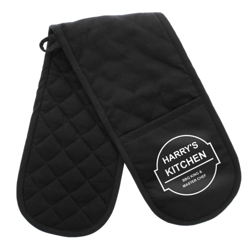 Personalised BBQ & Grill Oven Gloves