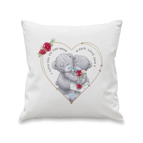 Personalised Me to You Valentine Cushion Cover