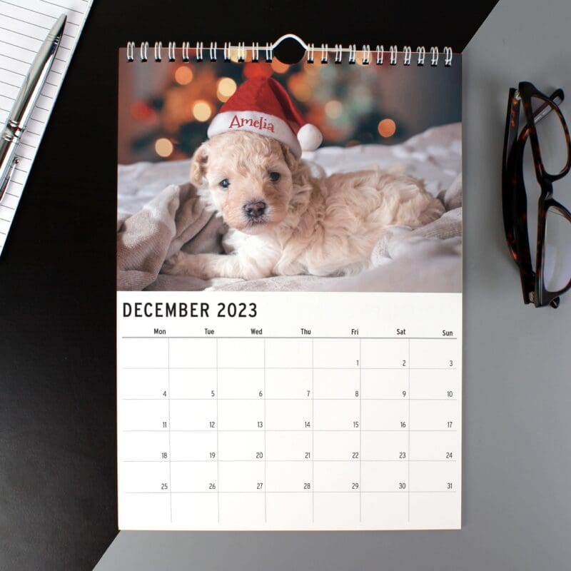 Personalised A4 Cute Animals Calendar
