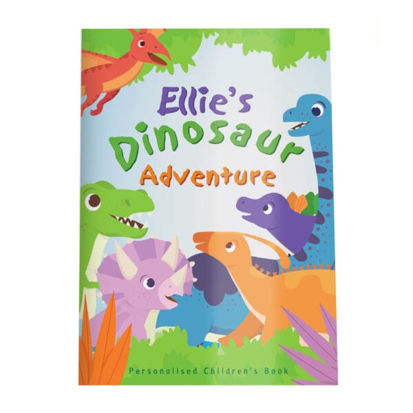 Personalised Dinosaur Adventure Story Book