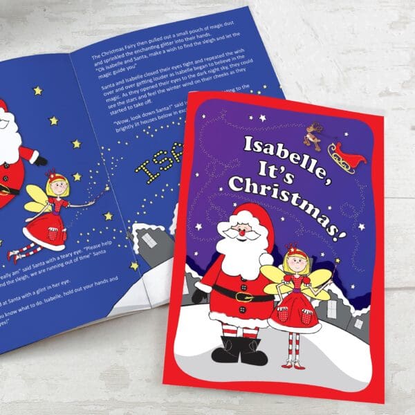 Personalised 'It's Christmas' Fairy Story Book