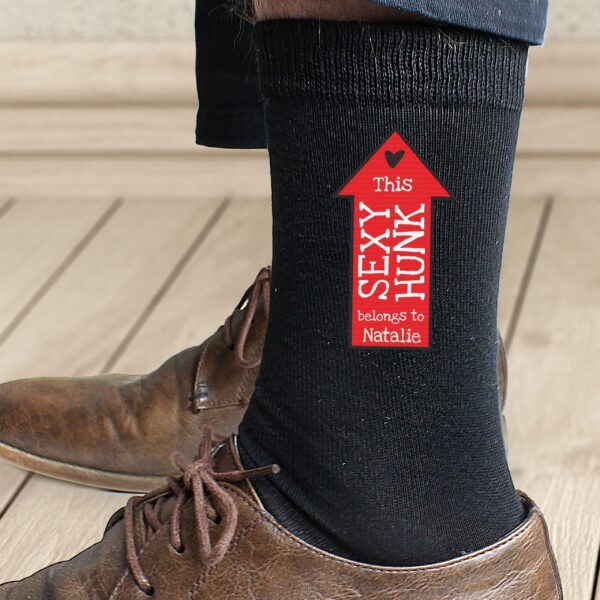 Personalised Sexy Hunk Mens Socks 14 Personalised Sexy Hunk Mens Socks
