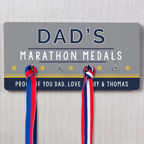 Personalised Achievement Medal Hooks 6 Personalised Achievement Medal Hooks