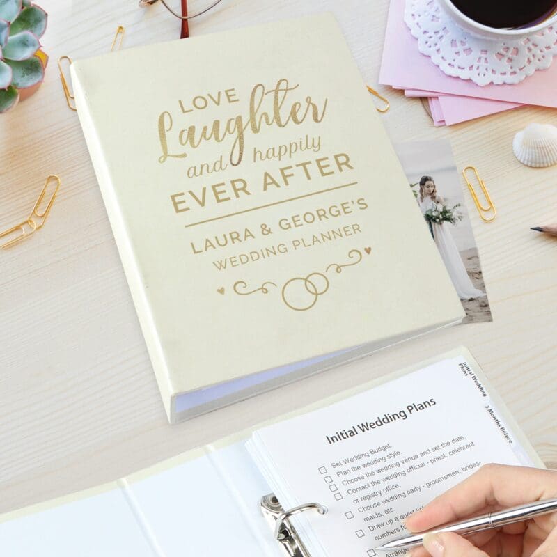 Personalised Happily Ever After Wedding Planner