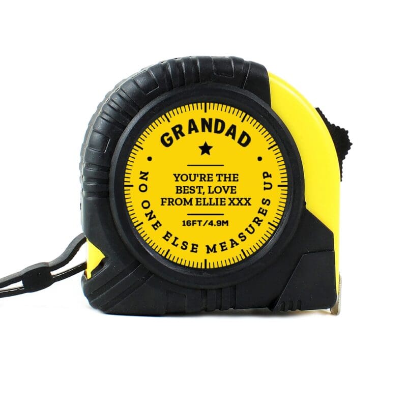 Personalised No One Else Measures Up Tape Measure