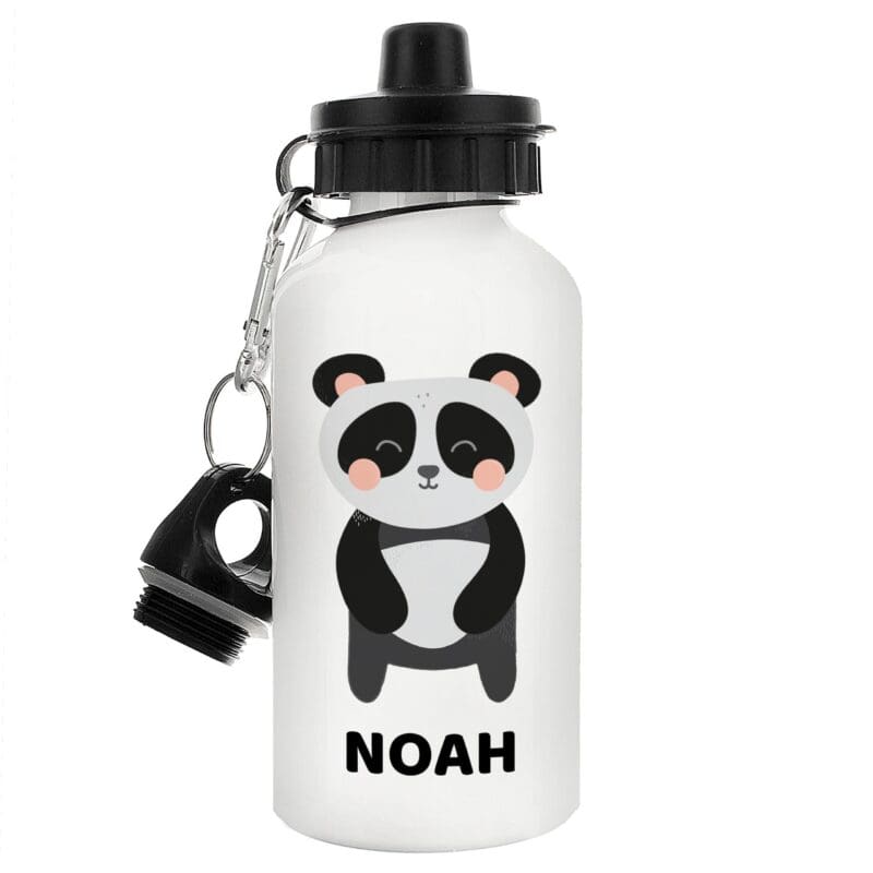 Personalised Panda Drinks Bottle