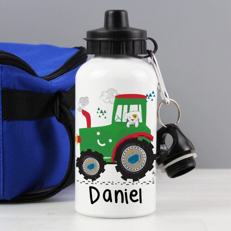 Personalised Tractor Drinks Bottle