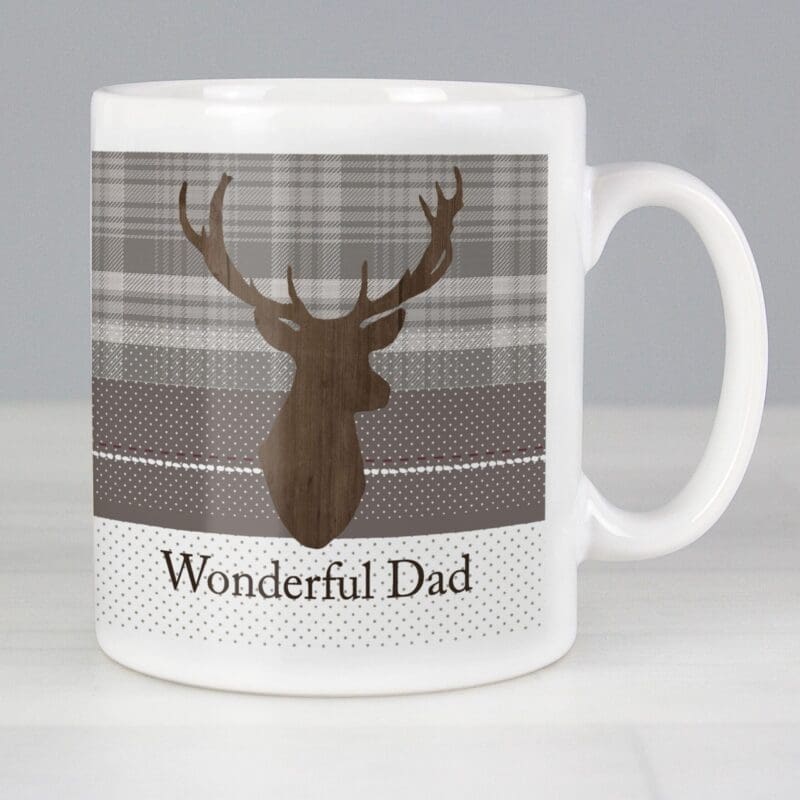 Personalised Highland Stag Mug