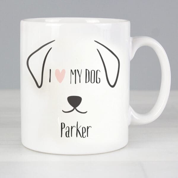 Personalised Dog Features Mug 32 Personalised Dog Features Mug
