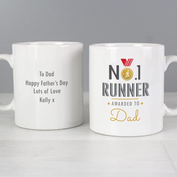 Personalised No.1 Runner Mug