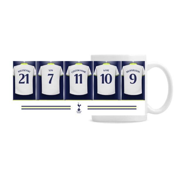 Tottenham Hotspur Football Club Dressing Room Mug