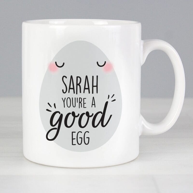 Personalised You're A Good Egg Mug