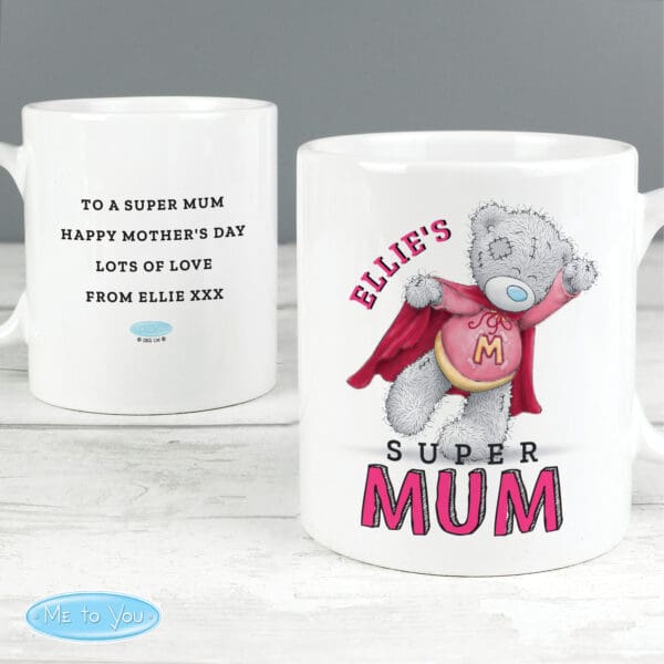 Personalised Me To You Super Mum Mug