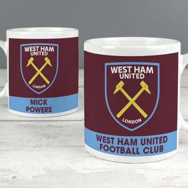 West Ham United FC Bold Crest Mug