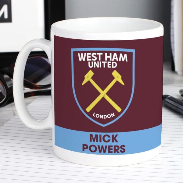 West Ham United FC Bold Crest Mug