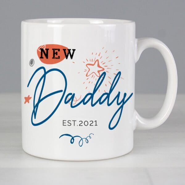 Personalised New Dad / Grandad Mug