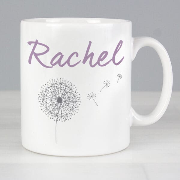 Personalised Dandelion Mug 8 Personalised Dandelion Mug