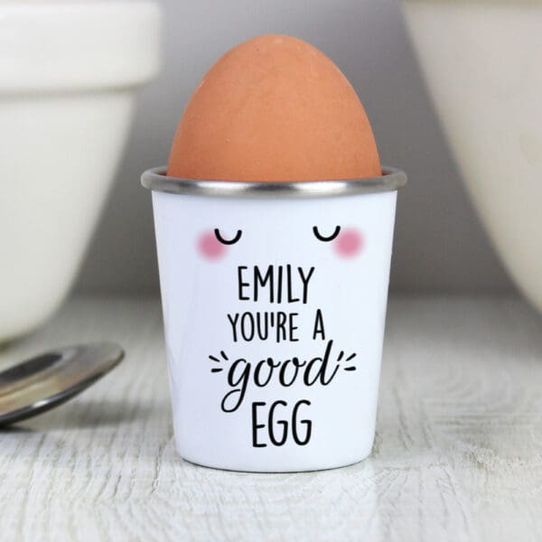 Personalised You're A Good Egg Cup 33 Personalised You're A Good Egg Cup