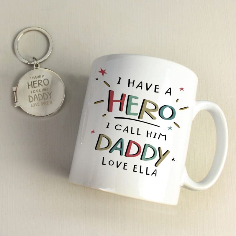 Personalised I Have A Hero Mug