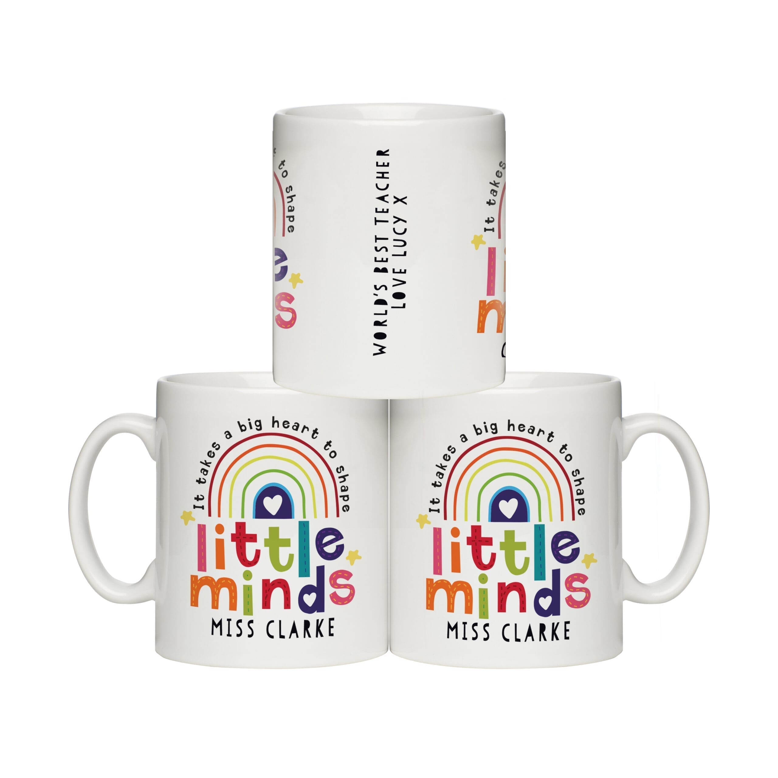 Personalised Shape Little Minds Mug 5 Personalised Shape Little Minds Mug