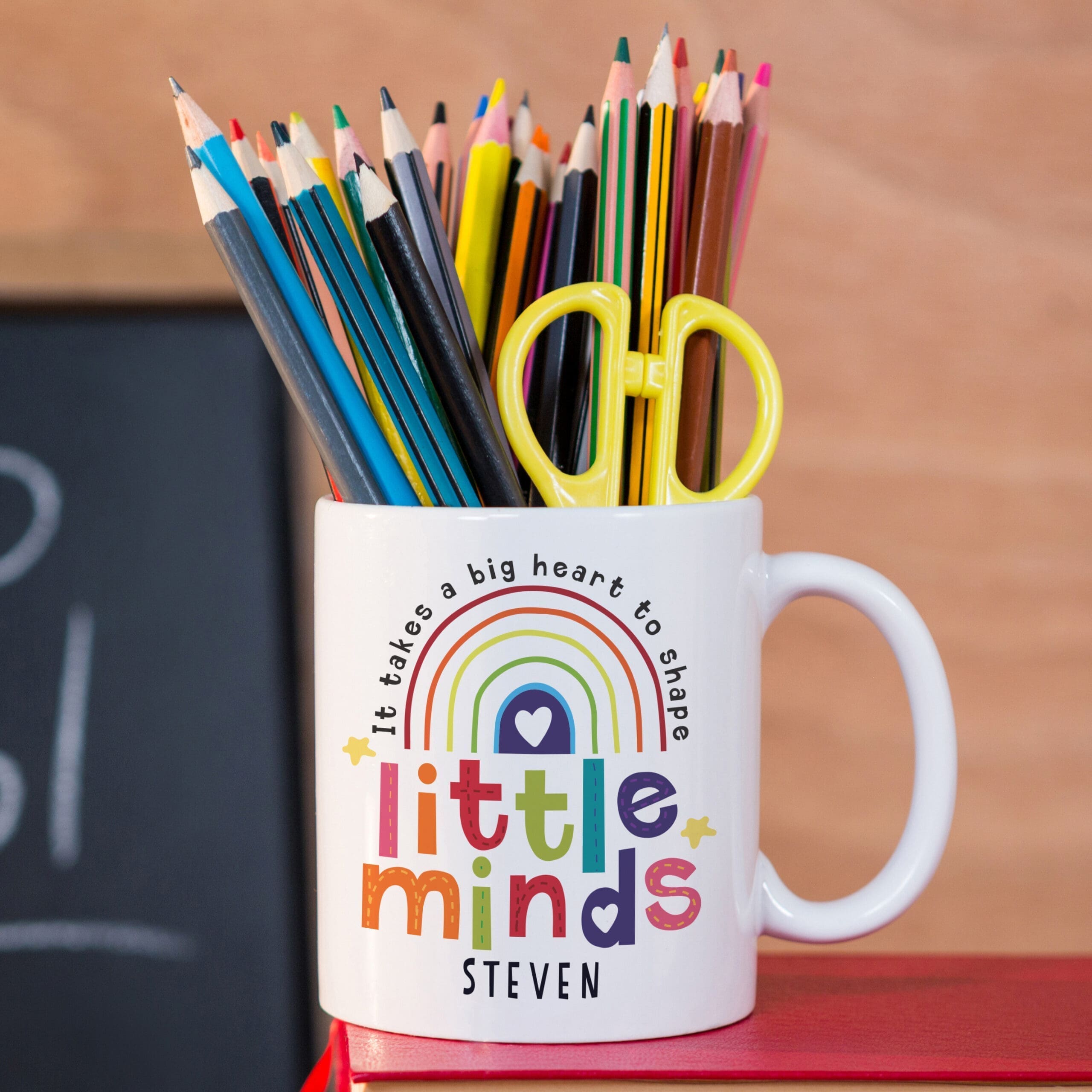 Personalised Shape Little Minds Mug 6 Personalised Shape Little Minds Mug
