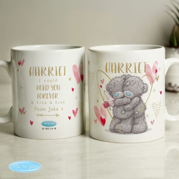 Personalised Me To You Hold You Forever Mug