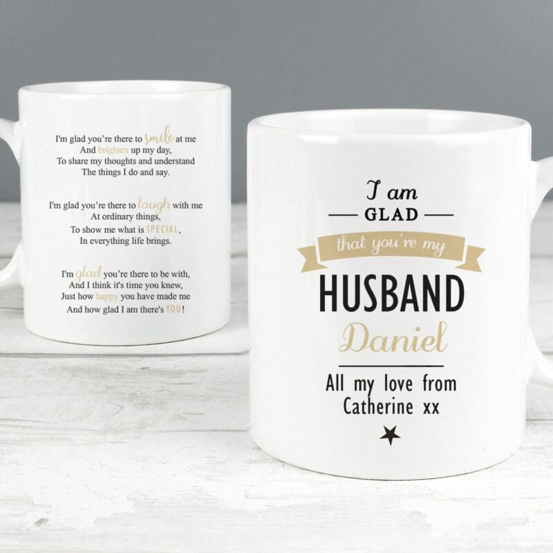 Personalised I Am Glad... Mug