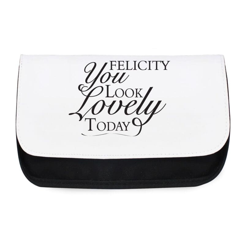 Personalised Look Lovely Make Up Bag