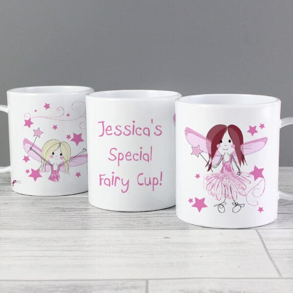 Personalised Fairy Plastic Mug
