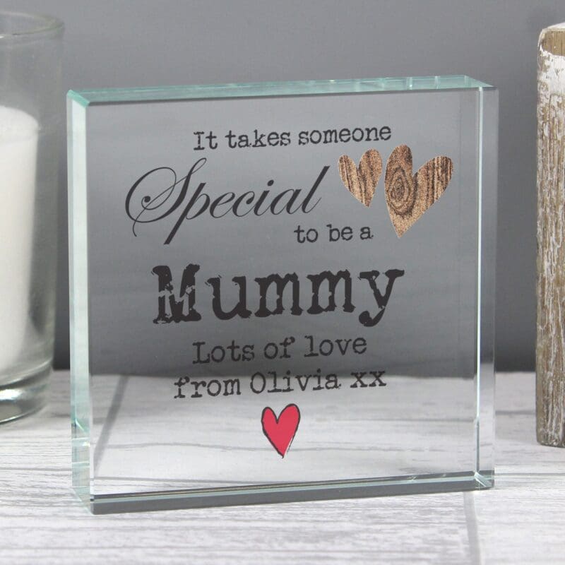 Personalised Someone Special  Crystal Token