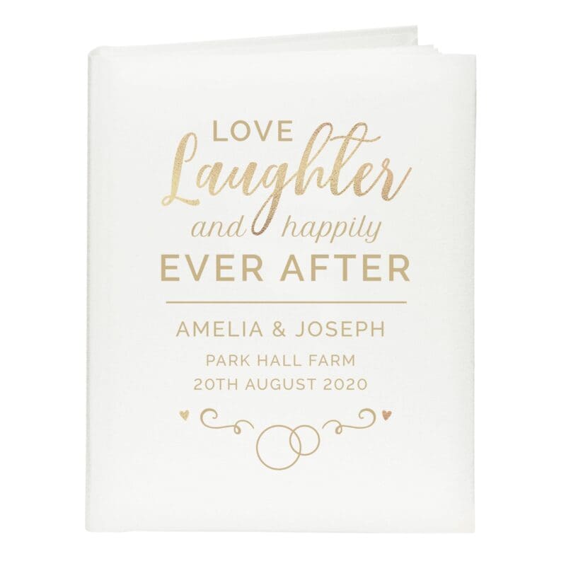 Personalised Happily Ever After Traditional Photo Album
