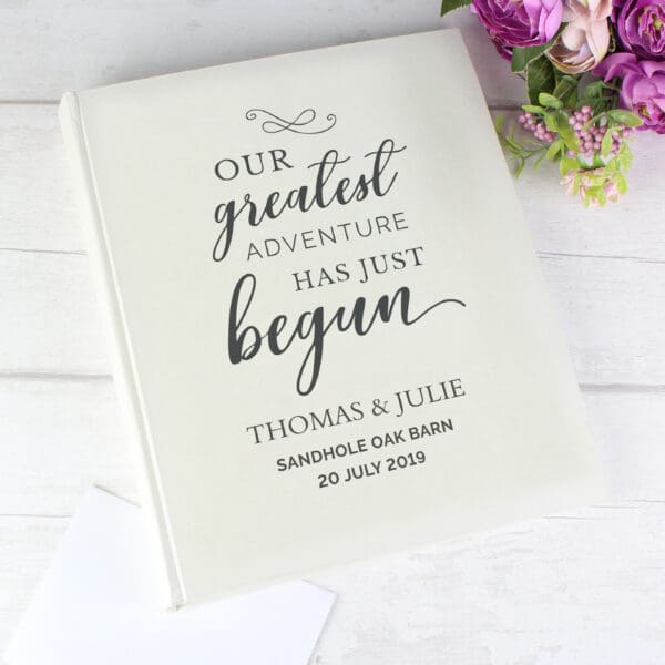 Personalised Our Greatest Adventure Traditional Photo Album 33 Personalised Our Greatest Adventure Traditional Photo Album