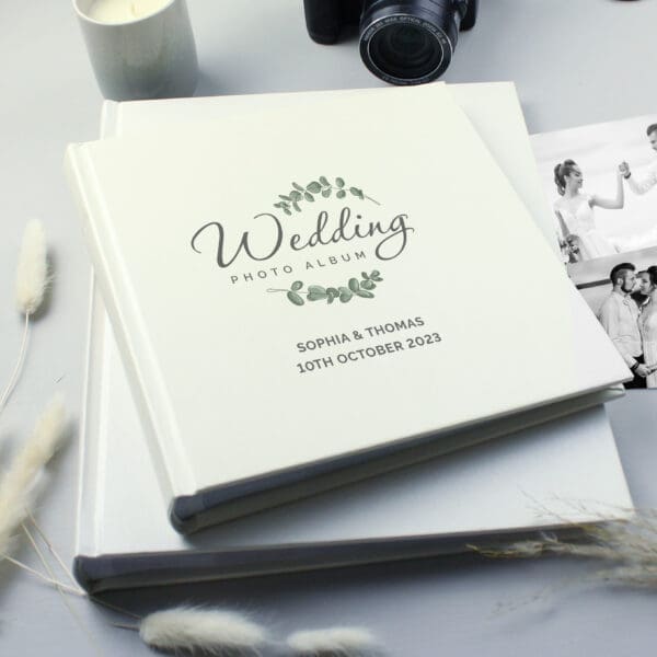 Personalised Wedding Square Photo Album 10 Personalised Wedding Square Photo Album