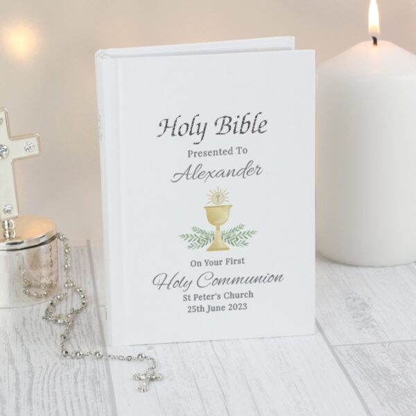 Personalised First Holy Communion Holy Bible 16 Personalised First Holy Communion Holy Bible