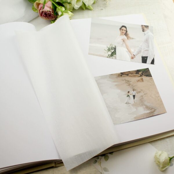 Personalised Floral Traditional Photo Album