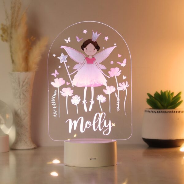 Personalised Fairy LED Colour Changing Night Light 13 Personalised Fairy LED Colour Changing Night Light